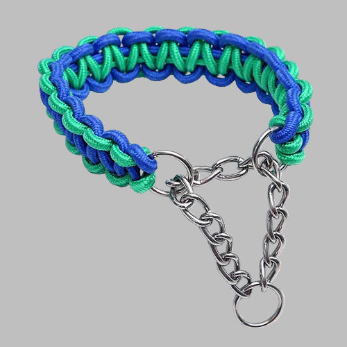 Heavy-Duty P Chain Dog Collar™ – Adjustable for Large Breeds