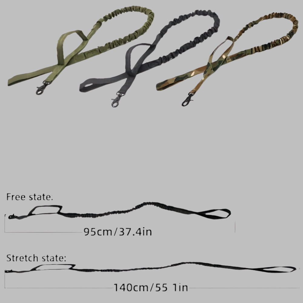 TactiPaw™ Tactical Dog Collar & Leash Set – Durable Adjustable Military Training Gear