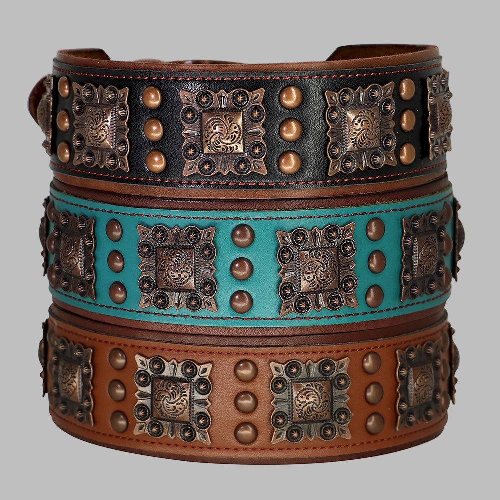 Spiked Leather Dog Collar™ – Tough & Stylish
