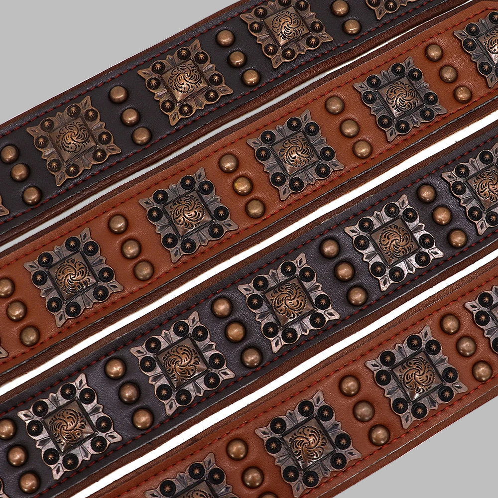 Spiked Leather Dog Collar™ – Tough & Stylish