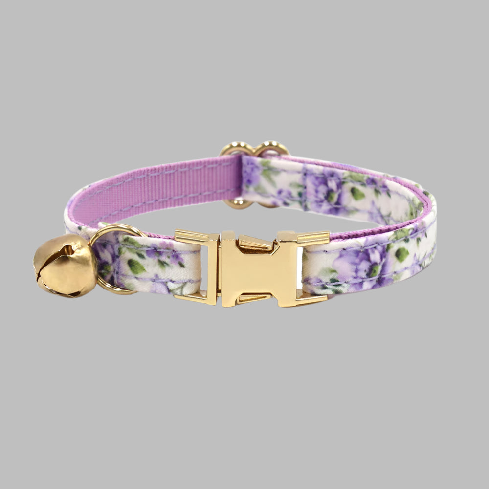 PawCharm™ Custom Cat Collar with Bell & Bow