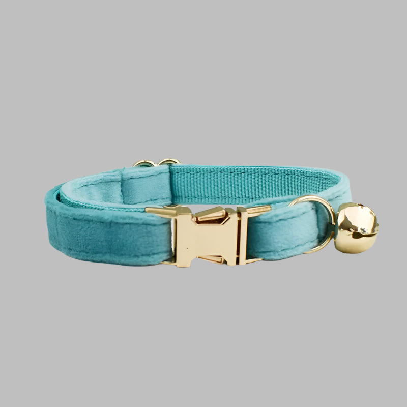 VelvetPaw™ Personalized Cat Collar with Bow & Bell