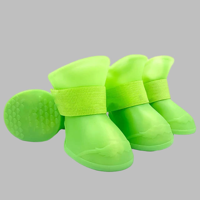 Pet Rain Boots™ – Waterproof Silicone Shoes