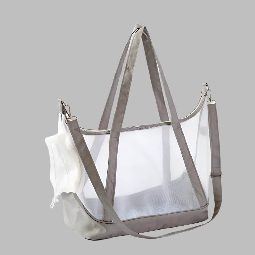 AirPaw™ Breathable Mesh Cat Carrier – Adjustable, Ultralight Pet Tote