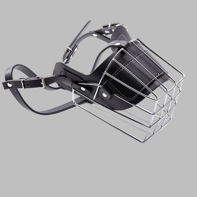 Metal Dog Muzzle™ – Anti-Bite Training