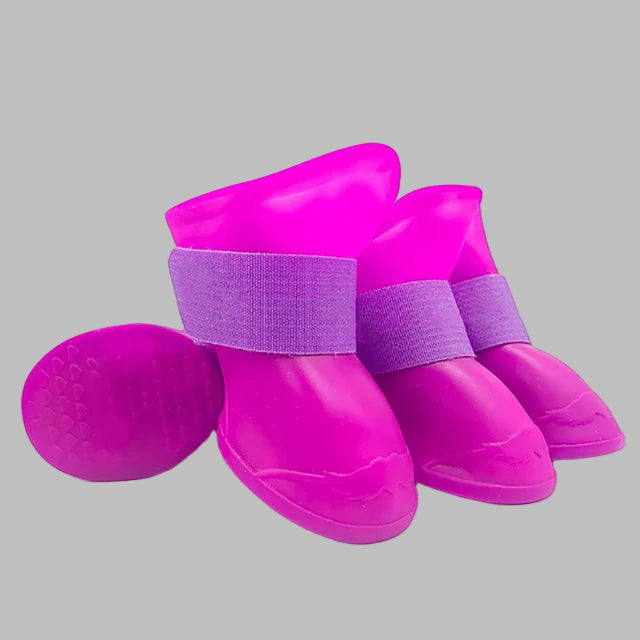 Pet Rain Boots™ – Waterproof Silicone Shoes