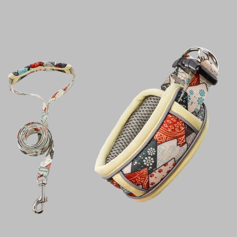 Reflective Dog Collar & Leash Set™ – Strong & Breathable