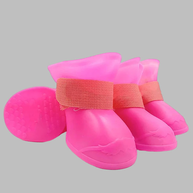 Pet Rain Boots™ – Waterproof Silicone Shoes