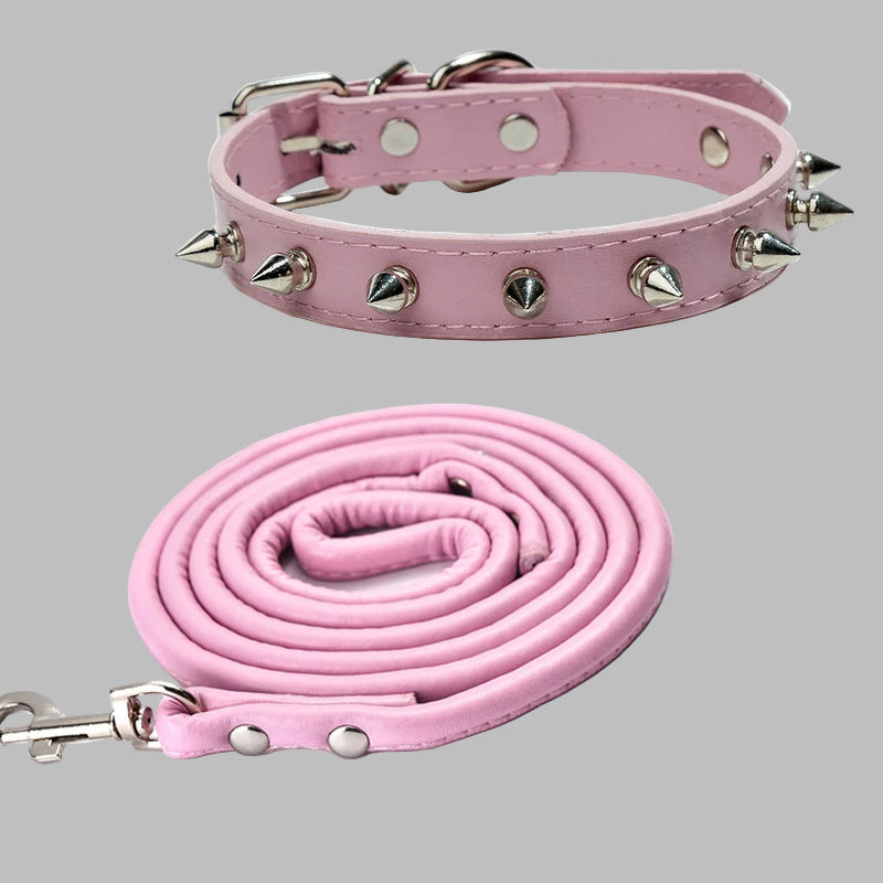 Studded Spiked Dog Collar™ – Bold & Durable