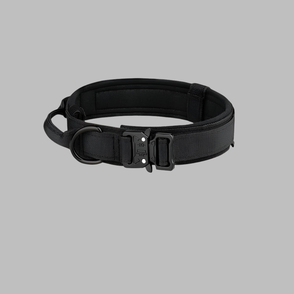TactiPaw™ Tactical Dog Collar & Leash Set – Durable Adjustable Military Training Gear