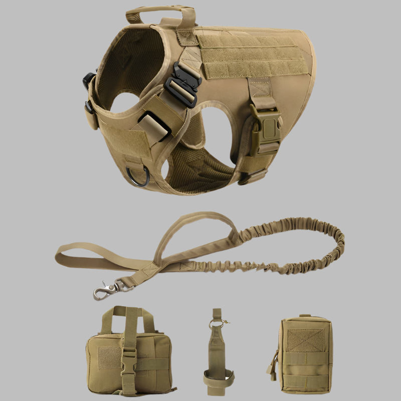 TactiPet™ Tactical Military Dog Harness & Leash Set