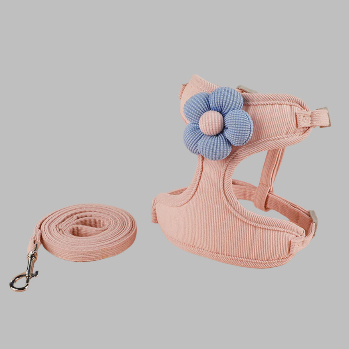 ComfyPaws™ Adjustable Pet Harness & Leash Set (for Cats & Small Dogs)