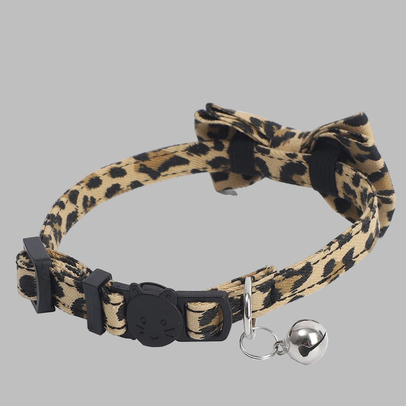 Leopard Cat Collar™ – Adjustable with Bell