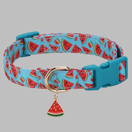 FruitBite™ Cute Pet Collar with Fruit Pendant for Cats & Puppies