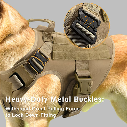 TactiPet™ Tactical Military Dog Harness & Leash Set