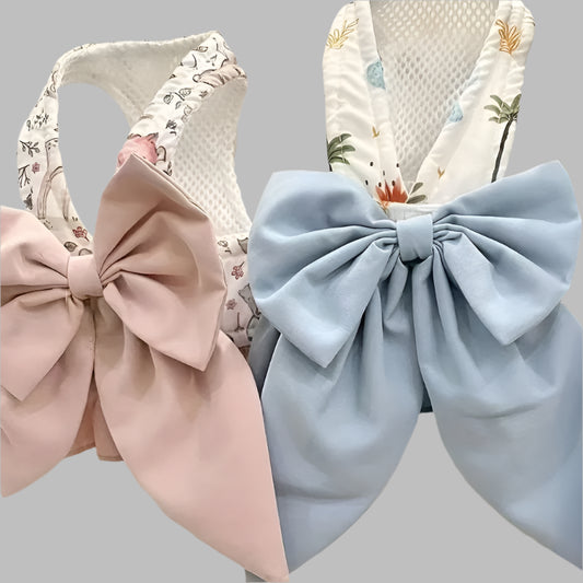 BowTale™ Adorable Dog Collar & Harness Set for Small Dogs