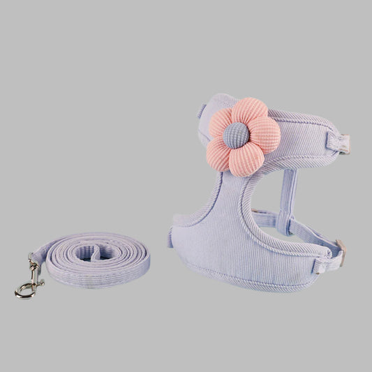 ComfyPaws™ Adjustable Pet Harness & Leash Set (for Cats & Small Dogs)