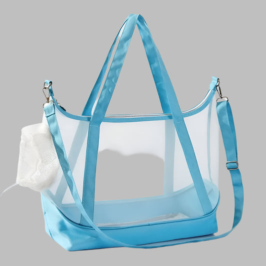 AirPaw™ Breathable Mesh Cat Carrier – Adjustable, Ultralight Pet Tote