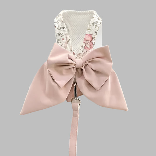 BowTale™ Adorable Dog Collar & Harness Set for Small Dogs