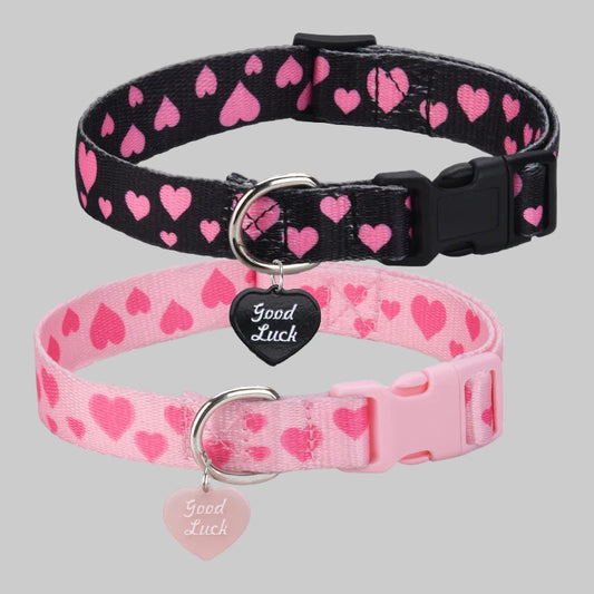 LovePrint™ Pet Collar – with Cute Pendant