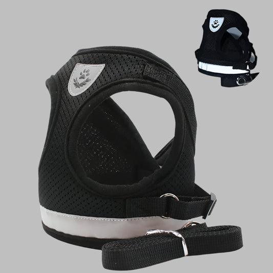 AdventurePurr™ Reflective Cat Harness & Lead Set