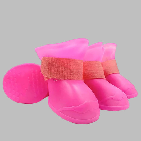 Pet Rain Boots™ – Waterproof Silicone Shoes