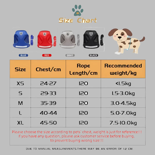 AdventurePurr™ Reflective Cat Harness & Lead Set