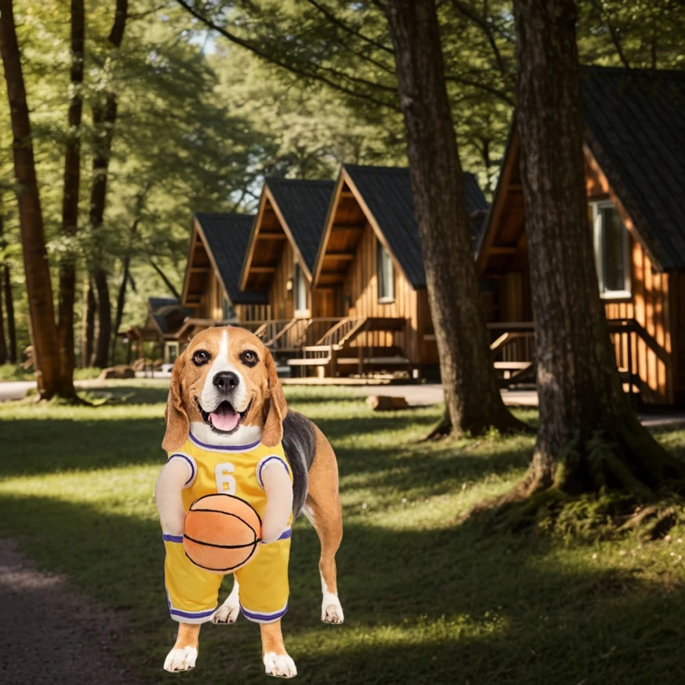Dog Basketball Player Costume